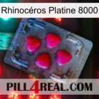 Rhinocéros Platine 8000 13